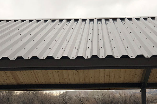 Steel Roof Pavilion Colors